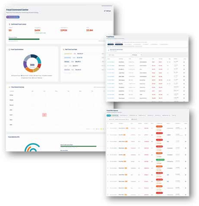 Fraud detection command center