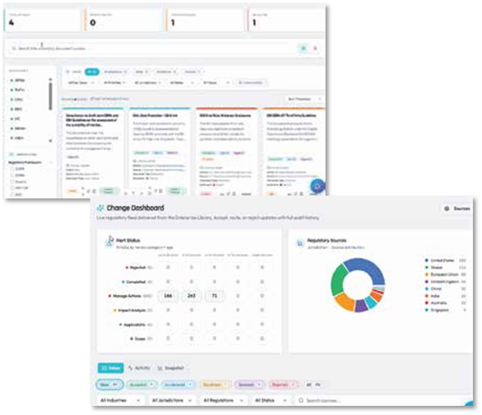 Horizon scanning regulatory feed
