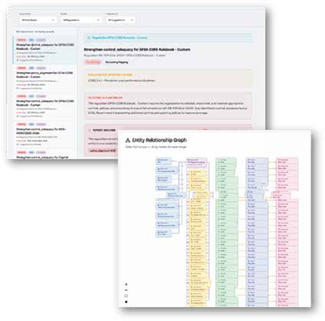 Regulatory change dashboard